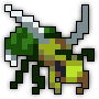 Adolescent Green Beehemoth