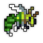 Green Soldier Bee